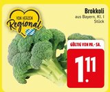 Brokkoli von  im aktuellen EDEKA Prospekt für 1,11 €