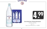 Mineralwasser im Angebot bei Hieber in Lörrach Mineralwasser Angebote von Gerolsteiner bei Hieber Lörrach für 4,99 €