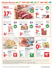 Poulet en promo dans le catalogue Auchan Supermarché à la page 4