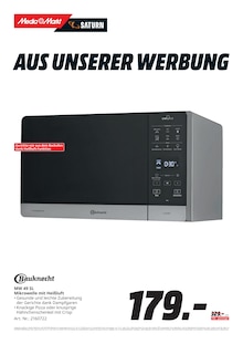Mikrowelle im MediaMarkt Saturn Prospekt "UNSERE FRÜHLINGSDEALS" mit 20 Seiten (Mönchengladbach)