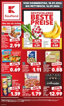 Pizza im Kaufland Prospekt "Hier bin ich richtig" mit 77 Seiten (Augsburg)