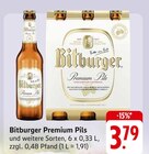 Bitburger Premium Pils Angebote von Bitburger bei E center Bruchsal für 3,79 €