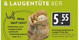Sonntags-Brötchen & Laugen-Tüte 8er Angebote bei Hieber Lörrach für 5,55 €