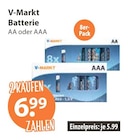 Batterie AA von V-Markt im aktuellen V-Markt Prospekt für 5,99 €
