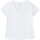 Tee-shirt MC col V - TEX BASIC en promo chez Carrefour Orléans à 3,99 €