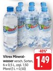Mineralwasser Angebote von Vitrex bei EDEKA Pirmasens für 1,49 €