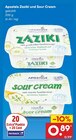 Zaziki und Sour Cream von Apostels für 0,89 € bei Netto Marken-Discount im Angebot Zaziki und Sour Cream von Apostels im aktuellen Netto Marken-Discount Prospekt