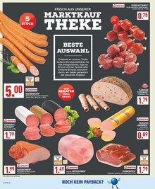 Wurst im aktuellen Marktkauf Prospekt (Recklinghausen) Wurst im Marktkauf Prospekt "Aktuelle Angebote" mit 20 Seiten (Recklinghausen)