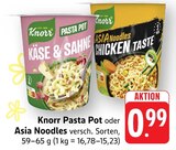 Aktuelles Pasta Pot Käse & Sahne Angebot bei EDEKA in Ludwigshafen (Rhein) ab 0,99 €