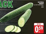 nah und gut - Salatgurke Angebot im Prospekt Salatgurke bei nah und gut im Prospekt "" für 0,59 €