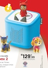 Mon premier coffret toniebox 2 | 3 ans - LA PAT’ PATROUILLE à 129,99 € dans le catalogue JouéClub
