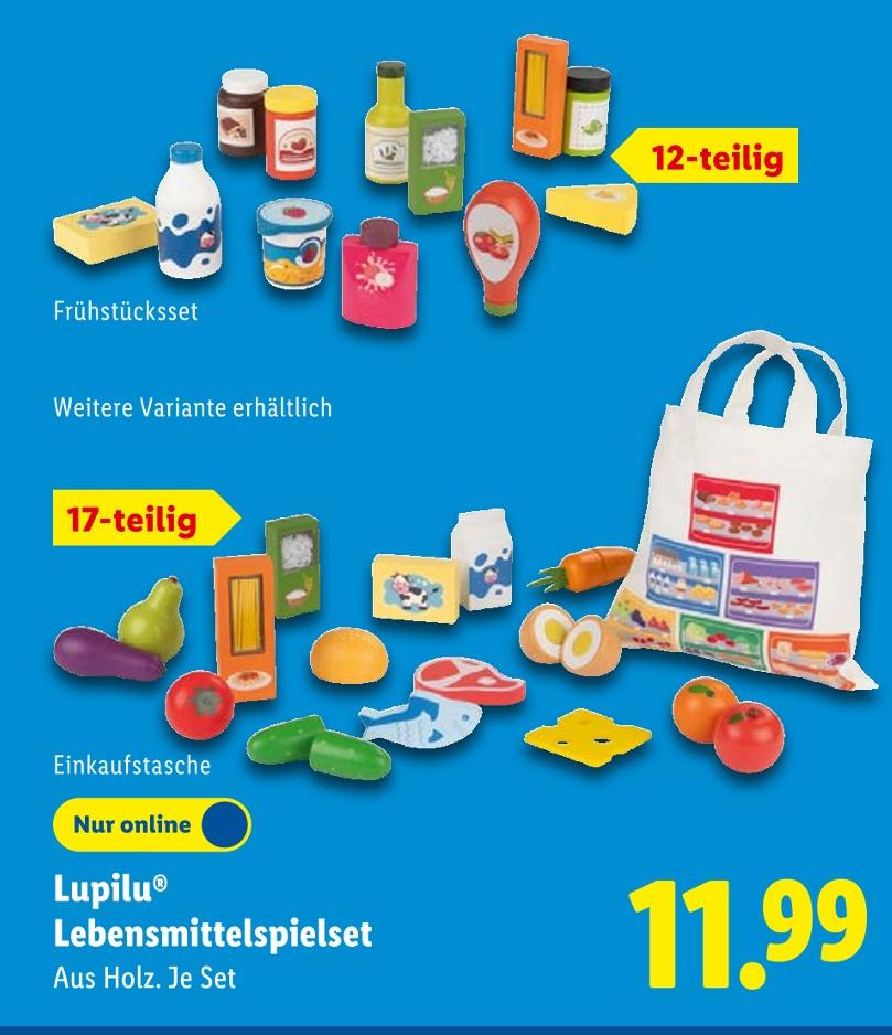 Lebensmittelspielset