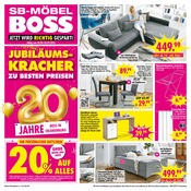 Aktueller SB Möbel Boss Möbel & Einrichtung Prospekt in Oranienburg und Umgebung, "JETZT WIRD RICHTIG GESPART!" mit 16 Seiten, 30.08.2025 - 05.09.2025