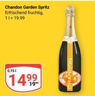 Garden Spritz im Angebot bei GLOBUS in St. Ingbert Garden Spritz Angebote von Chandon bei GLOBUS St. Ingbert für 14,99 €