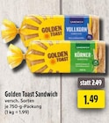 Sandwich Angebote von Golden Toast bei EDEKA Gelsenkirchen für 1,49 €