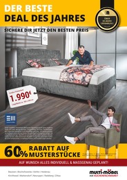 Multi Möbel Prospekt für Jena mit 12 Seiten Multi Möbel Prospekt für Jena: "DER BESTE DEAL DES JAHRES", 12 Seiten, 01.12.2023 - 15.12.2023