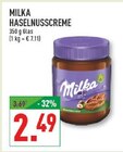 Haselnusscreme im Angebot bei Marktkauf in Menden Haselnusscreme Angebote von Milka bei Marktkauf Menden für 2,49 €