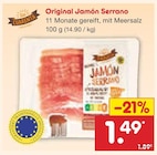 Original Jamón Serrano von Las Cuarenta im aktuellen Netto Marken-Discount Prospekt