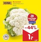 Blumenkohl im Angebot bei Netto Marken-Discount in Potsdam Blumenkohl Angebote von Heimat bei Netto Marken-Discount Potsdam für 1,00 €