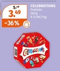 Pralinés Angebote von CELEBRATIONS bei Müller Wiesbaden für 3,49 €