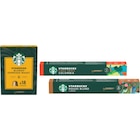 SUR TOUTES LES CAPSULES X10 ET X18 - STARBUCKS BY NESPRESSO - Carrefour Market à Montpellier SUR TOUTES LES CAPSULES X10 ET X18 - STARBUCKS BY NESPRESSO en promo chez Carrefour Market Montpellier