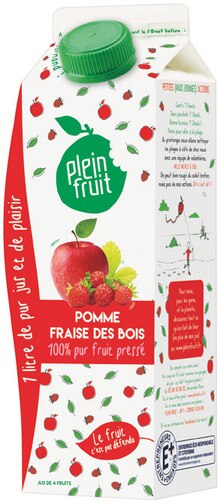 100 % pur jus pressé - Carrefour Market à Nice 100 % pur jus pressé en promo chez Carrefour Market Nice à 1,82 €