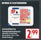 Schweinehackfleisch von Gut&Günstig im aktuellen EDEKA Prospekt