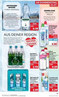 Milch im Kaufland Prospekt "Hier bin ich richtig" mit 56 Seiten (Saarbrücken)