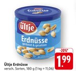 Ültje Erdnüsse im Angebot bei EDEKA in Karlsruhe Ültje Erdnüsse Angebote von Ültje bei EDEKA Karlsruhe für 1,99 €
