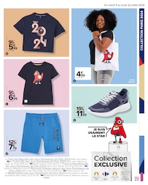 Offre T-Shirt Fille dans le catalogue Carrefour du moment à la page 23
