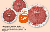 Salami-Teller von Wiltmann im aktuellen tegut Prospekt für 1,29 €
