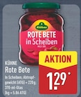 Rote Bete in Scheiben von Kühne im aktuellen ALDI Nord Prospekt für 1,29 €