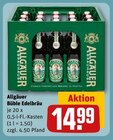 Allgäuer Büble Edelbräu Angebote bei REWE Kempen für 14,99 €