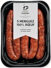 5 Merguez 100% Bœuf - Premier Plateau - Intermarché Hyper 5 Merguez 100% Bœuf - Premier Plateau à 6,29 € dans le catalogue Intermarché Hyper
