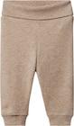 Pantalons molletonnés en coton bio bébé (Rose et Beige) - LUPILU dans le catalogue Lidl