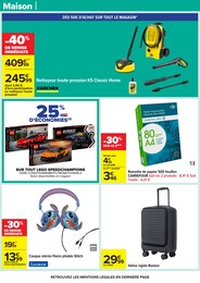 Offre Nettoyeur Haute-Pression dans le catalogue Carrefour du moment à la page 61