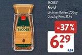 Gold Kaffee Angebote von JACOBS bei ALDI SÜD Koblenz für 6,29 €