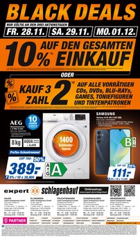Waschmaschine im expert Prospekt "Top Angebote" mit 10 Seiten (Aalen)