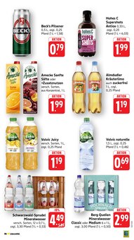Volvic im aktuellen EDEKA Prospekt (Kaiserslautern) Volvic im EDEKA Prospekt "Aktuelle Angebote" mit 38 Seiten (Kaiserslautern)