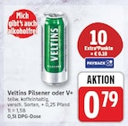 Pilsener oder V+ von Veltins für 0,79 € bei EDEKA im Angebot Pilsener oder V+ von Veltins im aktuellen EDEKA Prospekt