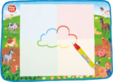 Tapis de dessin avec feutre à eau - Playtive en promo chez Lidl Le Chesnay à 5,99 €