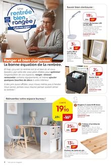 Catalogue Weldom à Sigean cette semaine, valable du 19/08/2026 au 15/09/2026 Prospectus Weldom à Sigean, "Une rentrée bien rangée", 8 pages de promos valables du 19/08/2026 au 15/09/2026