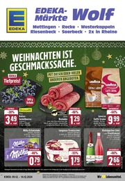 EDEKA Prospekt für Rheine: "Aktuelle Angebote", 28 Seiten, 09.12.2024 - 14.12.2024