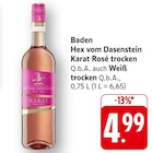Karat Rosé trocken bei E center im Schwanau Prospekt für 4,99 €
