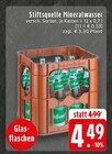 EDEKA Wegberg - Stiftsquelle Mineralwasser Angebot im Prospekt Stiftsquelle Mineralwasser bei EDEKA im Wegberg Prospekt für 4,49 €