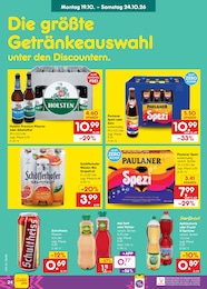 Paulaner spezi Angebot & Preis im aktuellen Netto Marken-Discount Prospekt Paulaner spezi Angebot im aktuellen Netto Marken-Discount Prospekt auf Seite 28