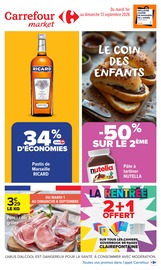 Catalogue Supermarchés Carrefour Market en cours à Boulazac et alentours, "Carrefour market", 67 pages, 01/09/2026 - 13/09/2026