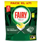Capsules pour lave vaisselle - FAIRY en promo chez Carrefour Market Dieppe à 10,14 €