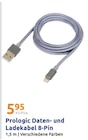 Daten- und Ladekabel 8-Pin von Prologic im aktuellen Action Prospekt für 5,95 €