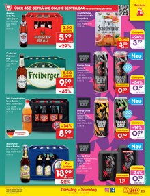 Energydrink im Netto Marken-Discount Prospekt "Aktuelle Angebote" mit 58 Seiten (Halberstadt)